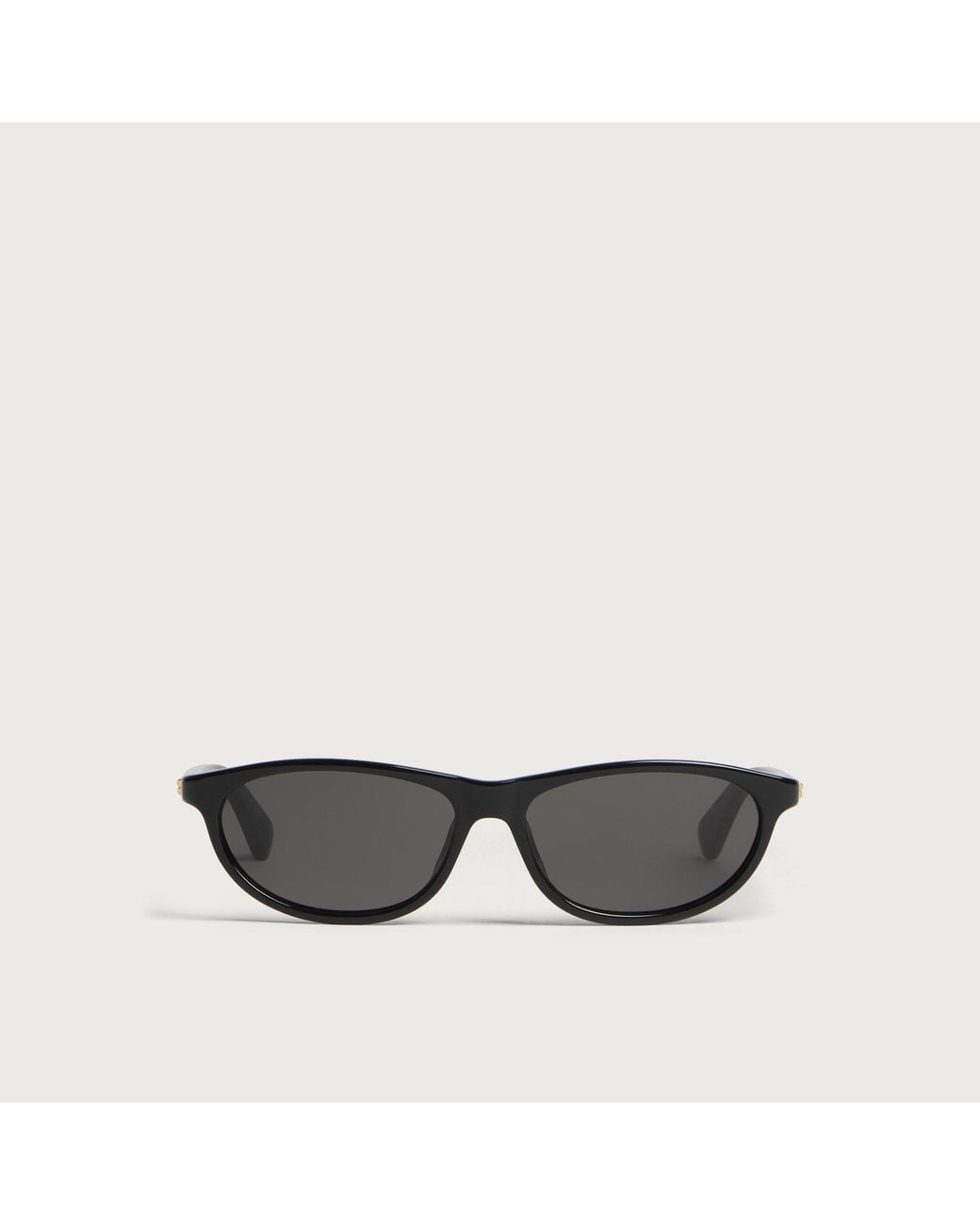 Bottega Veneta Black Bottega Veneta Bv1497S Slim Ribbon Sunglasses