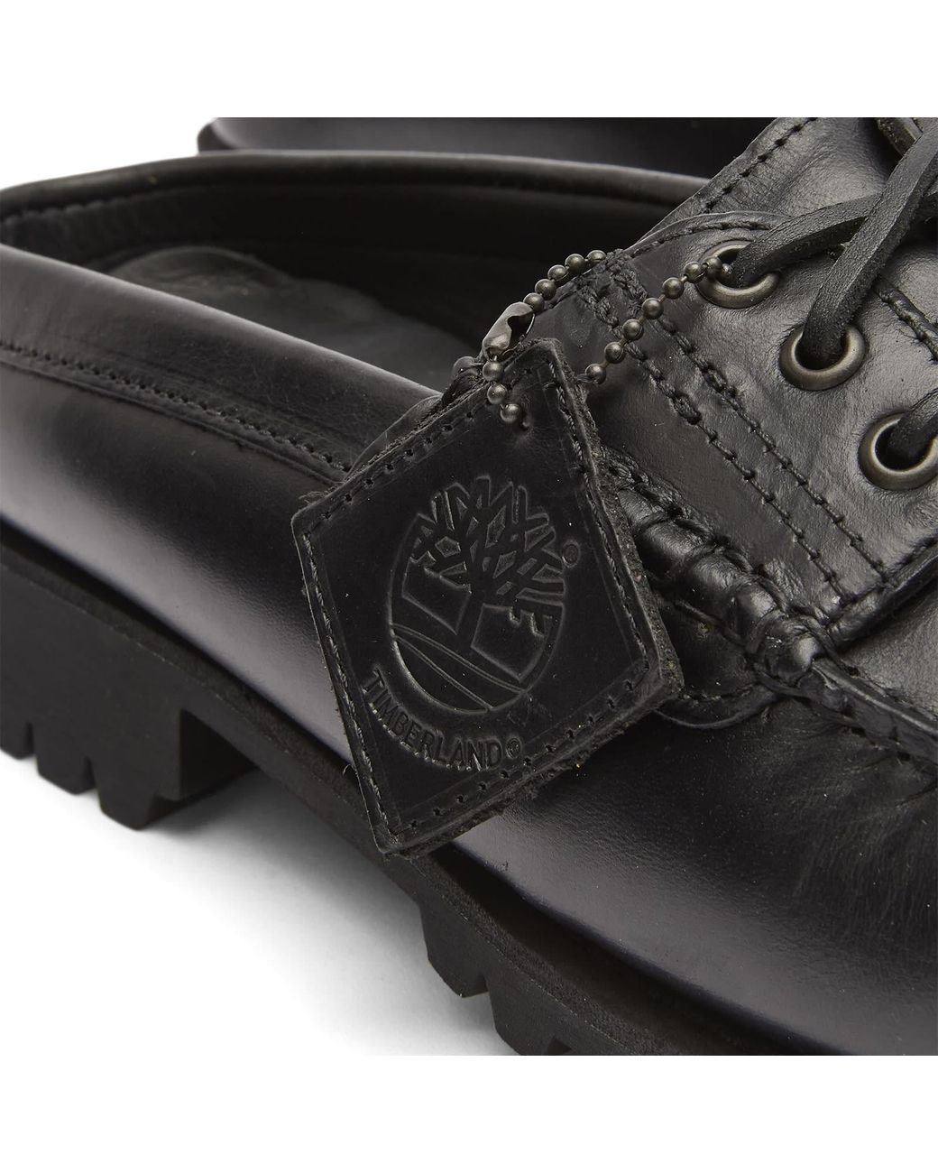 Timberland 3 Eye Mule in Black for Men | Lyst