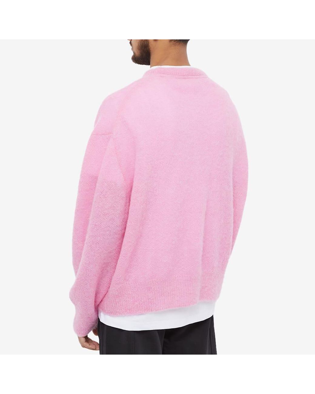 Cole Buxton Wool Loose Knit Crew Sweat 