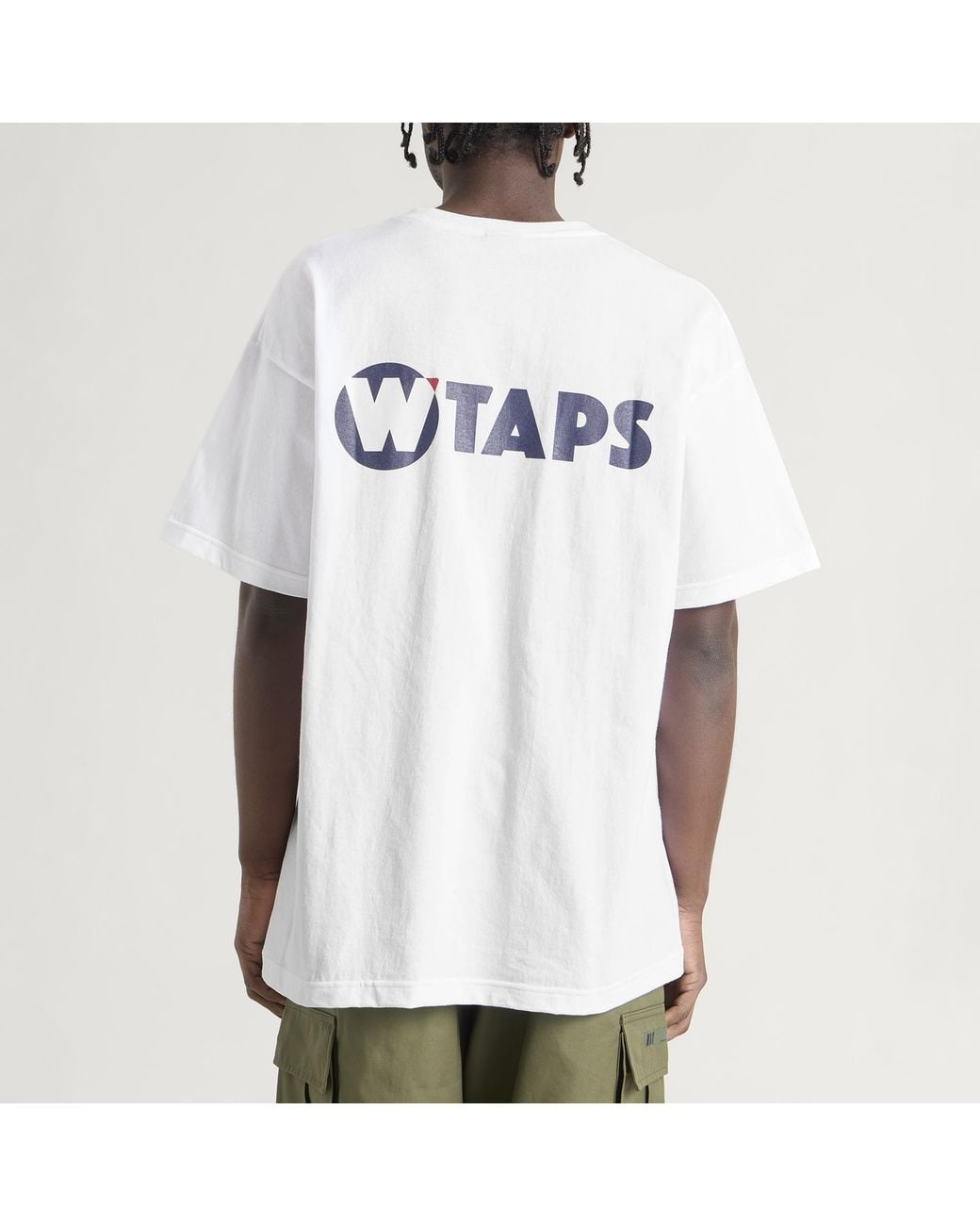 (w)taps White Tnnl Short Sleeve T-Shirt for men