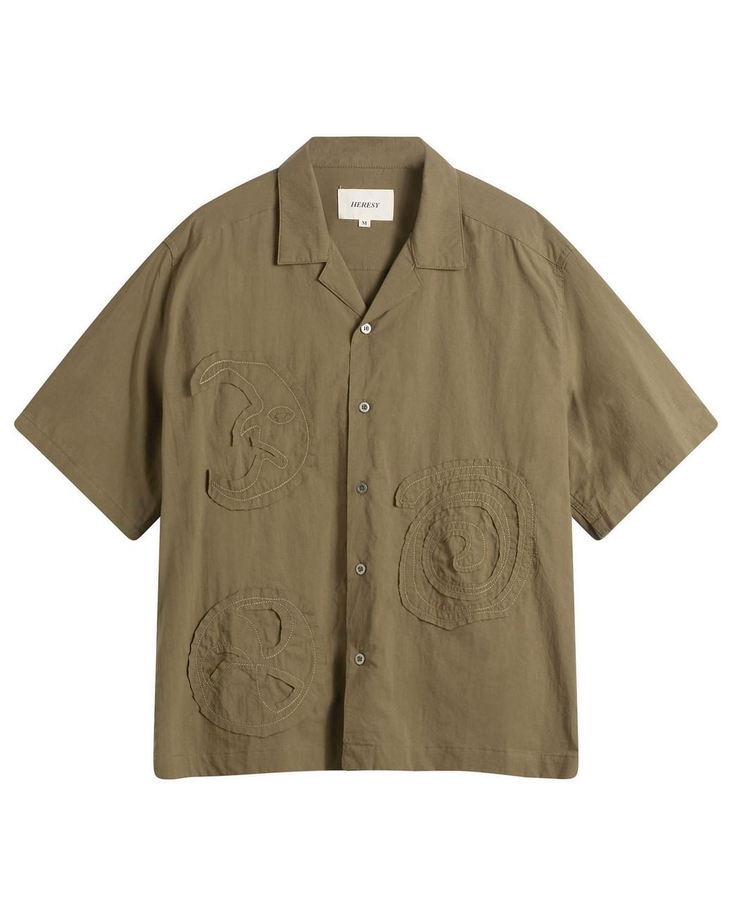 Heresy Green Tatter Shirt for men