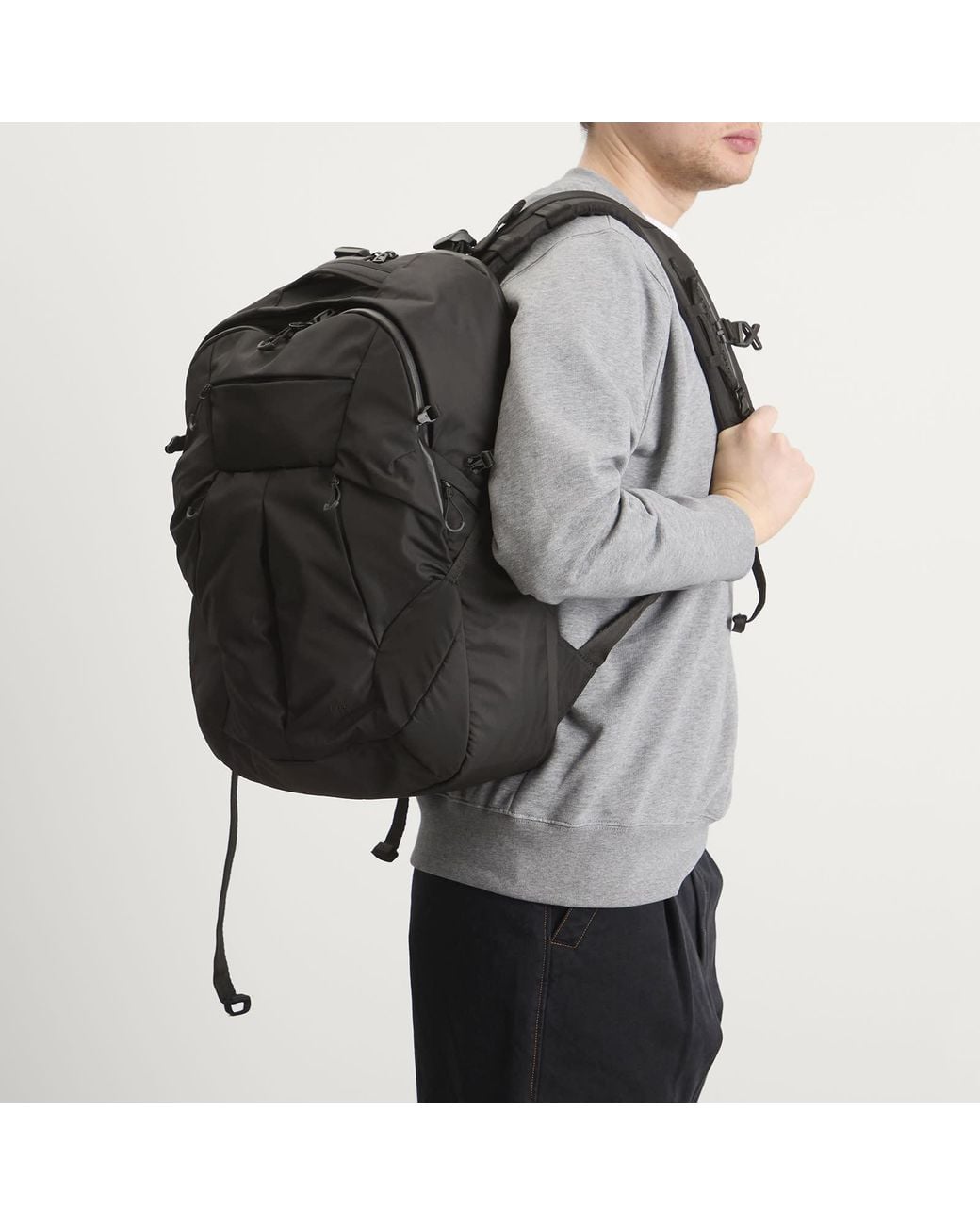 F/CE Black 420 Re/Cor Balloon Backpack
