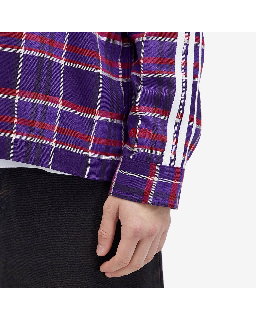 adidas X Korn Overshirt in Purple for Men | Lyst