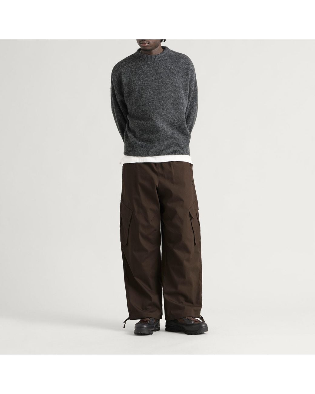 Umbro Brown Cargo Pants for men