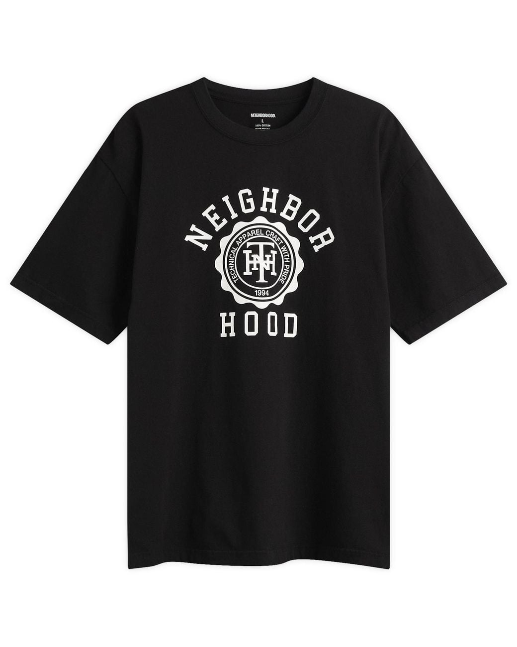 Neighborhood Black Ss-4 T-Shirt for men