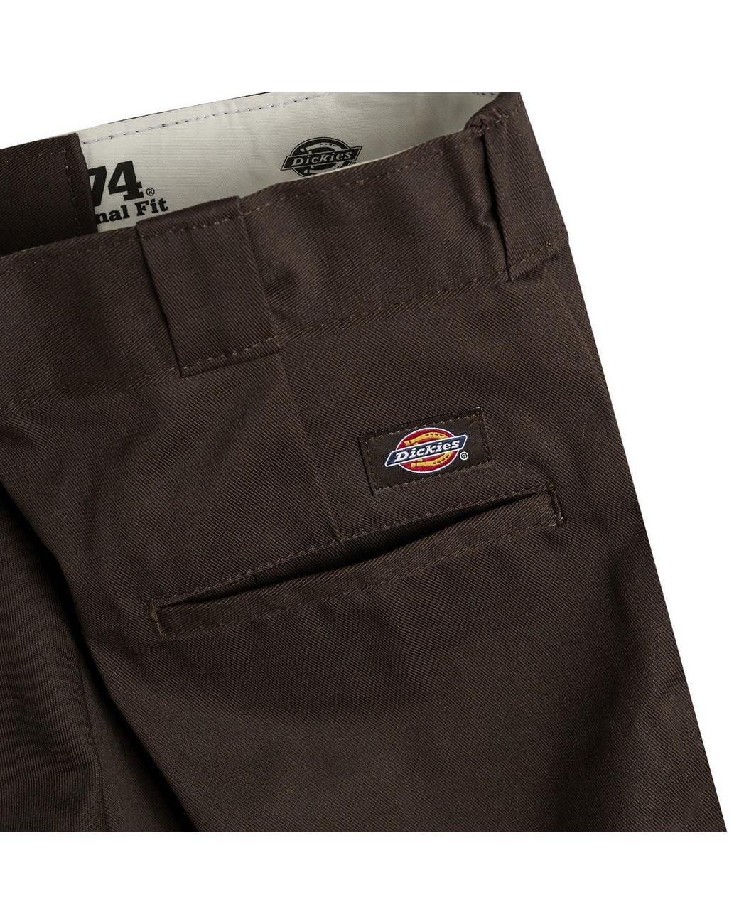 Dickies Brown 874 Original Fit Work Pant for men