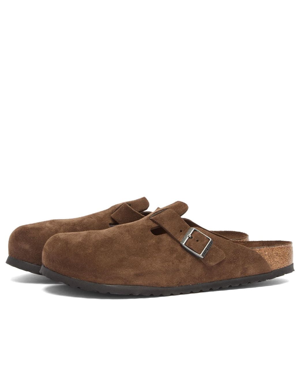 Birkenstock Brown Boston Sfb Clog for men