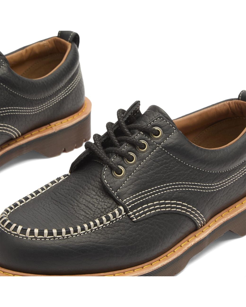 Dr. Martens Brown Lowell Shoe for men