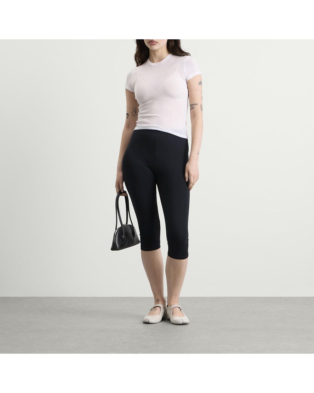 Skims Blue Smooth Layers Capri