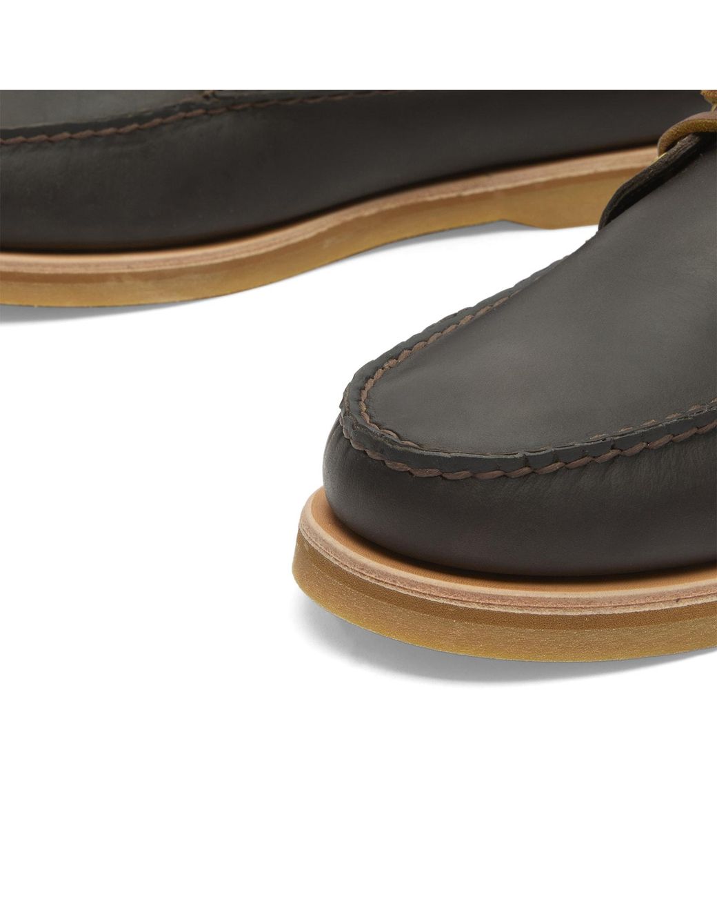 Timberland Brown 3-Eye Boat Shoe for men