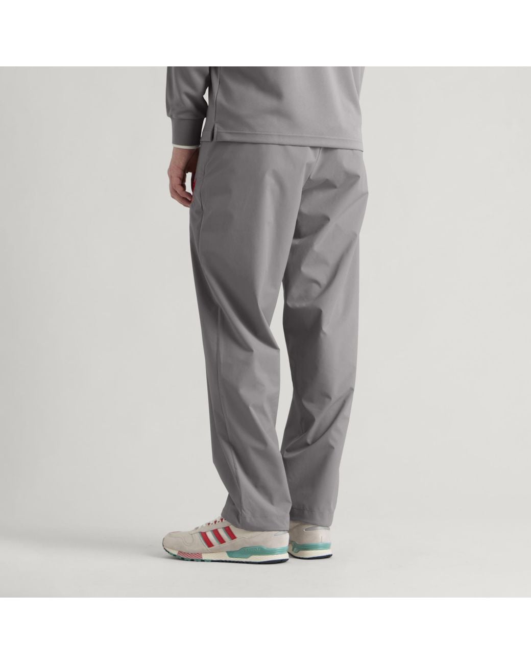 Adidas Gray Spezial Liverpool Fc Track Pant for men