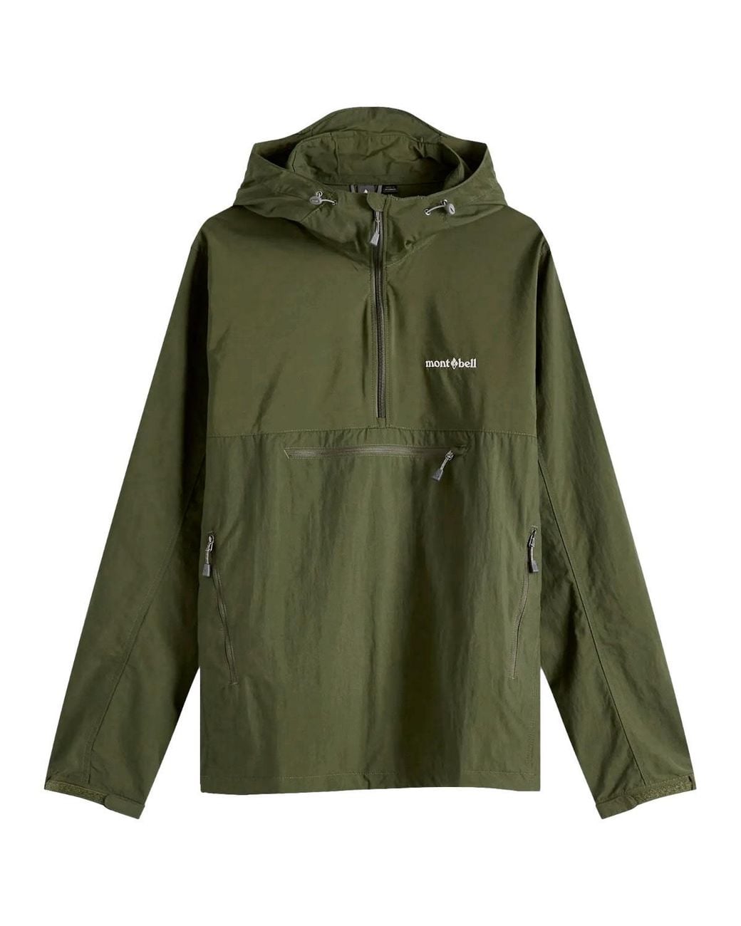 Montbell Green O.D. Anorak for men