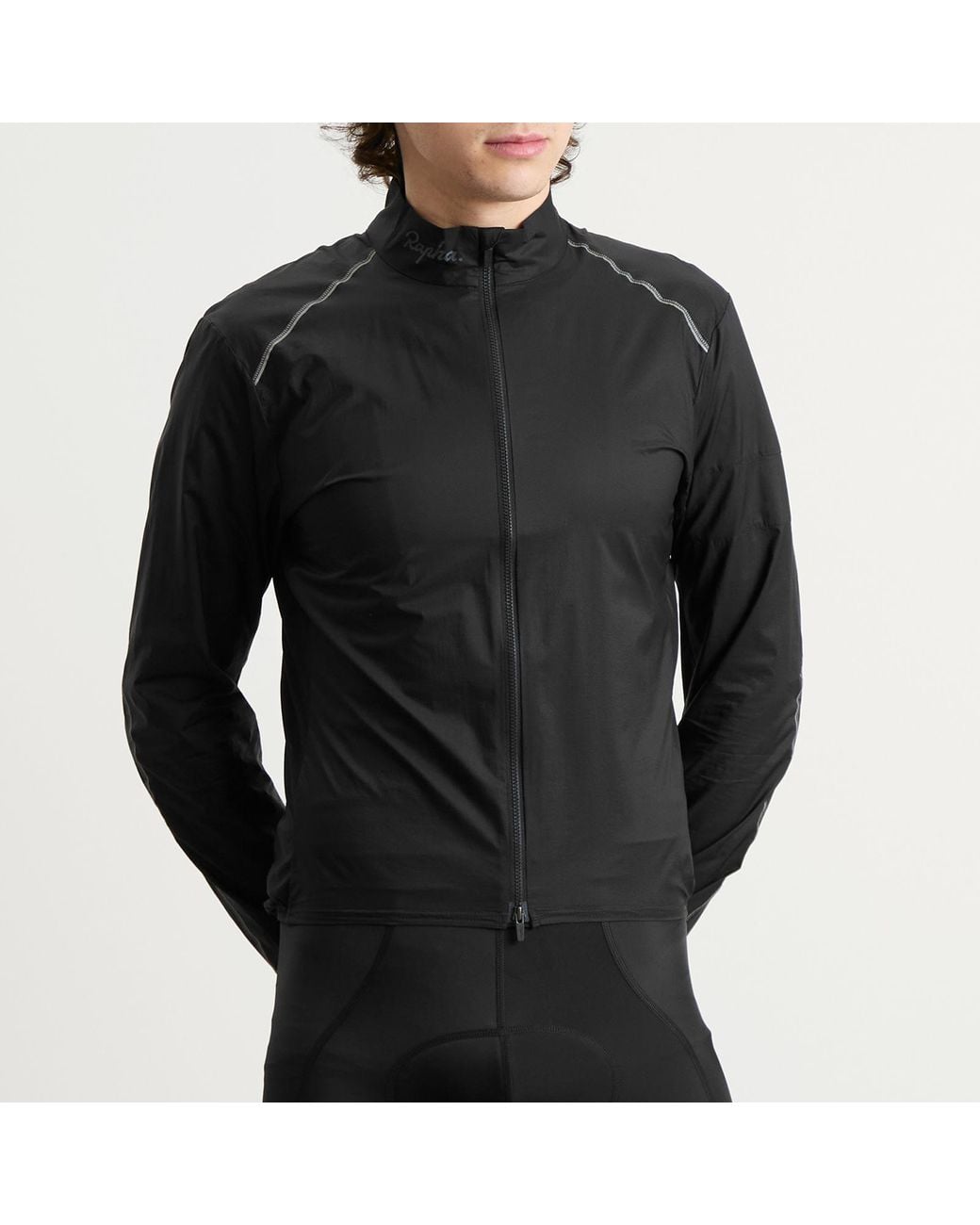 Rapha Black Brevet Element Wind Jacket for men