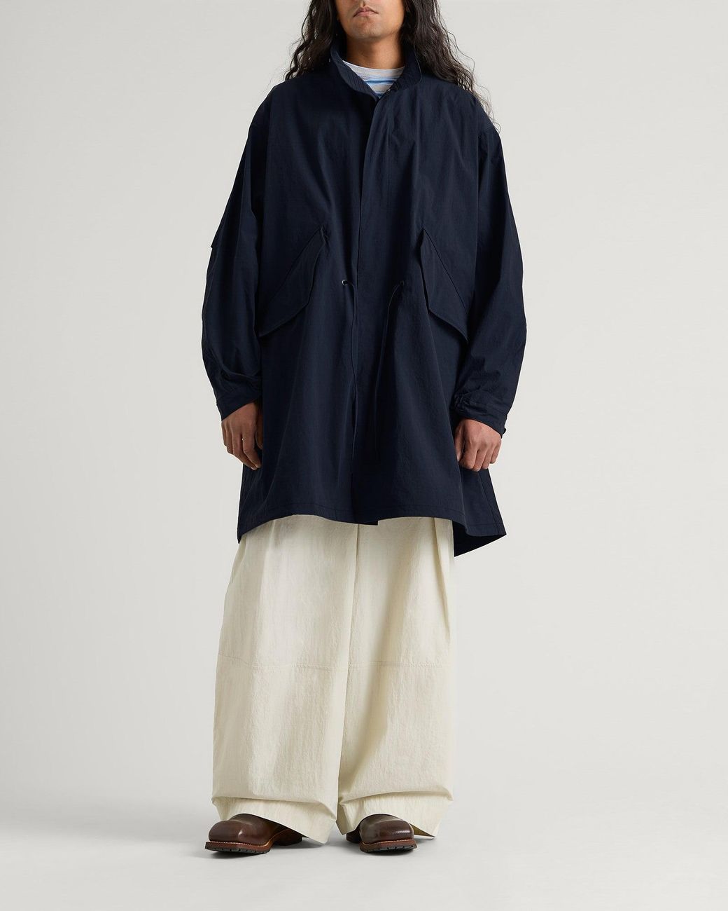 YMC Blue 96 Snorkel Parka Jacket for men