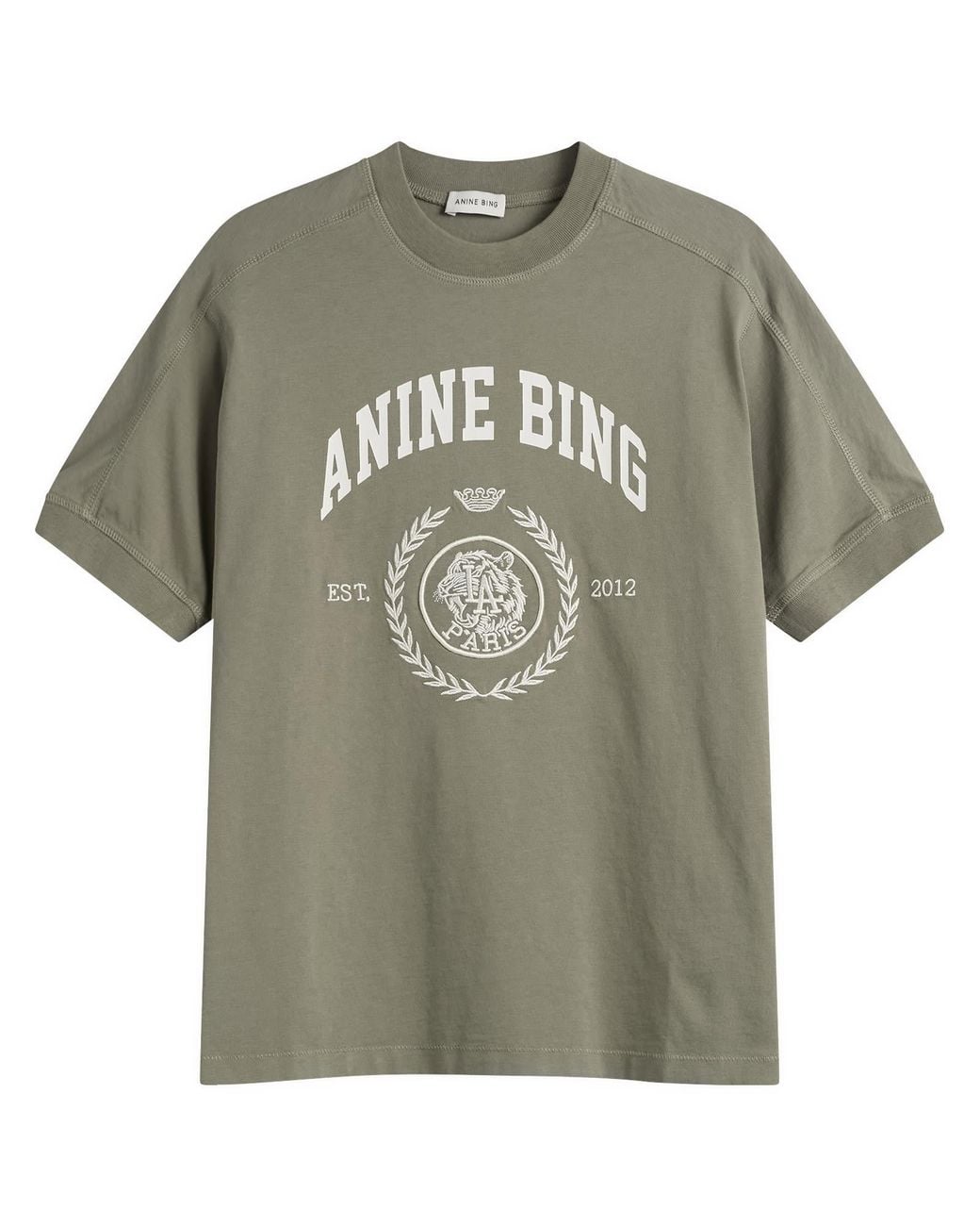 Anine Bing Gray Jaylin T-Shirt