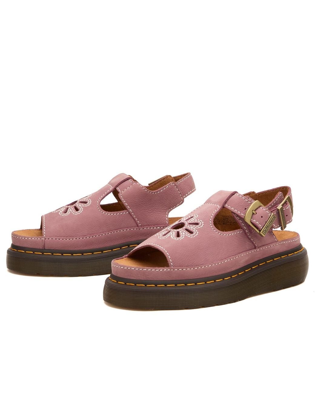 Dr. Martens Pink Dunnet Flower Sandal