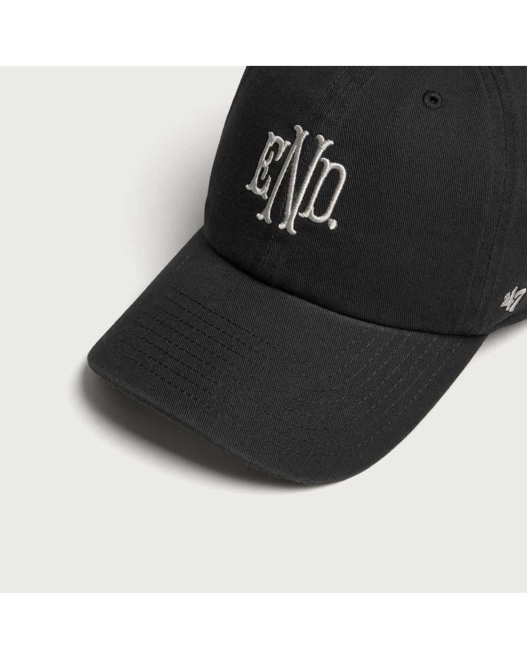END. Monogram Clean Up Cap in Black | Lyst