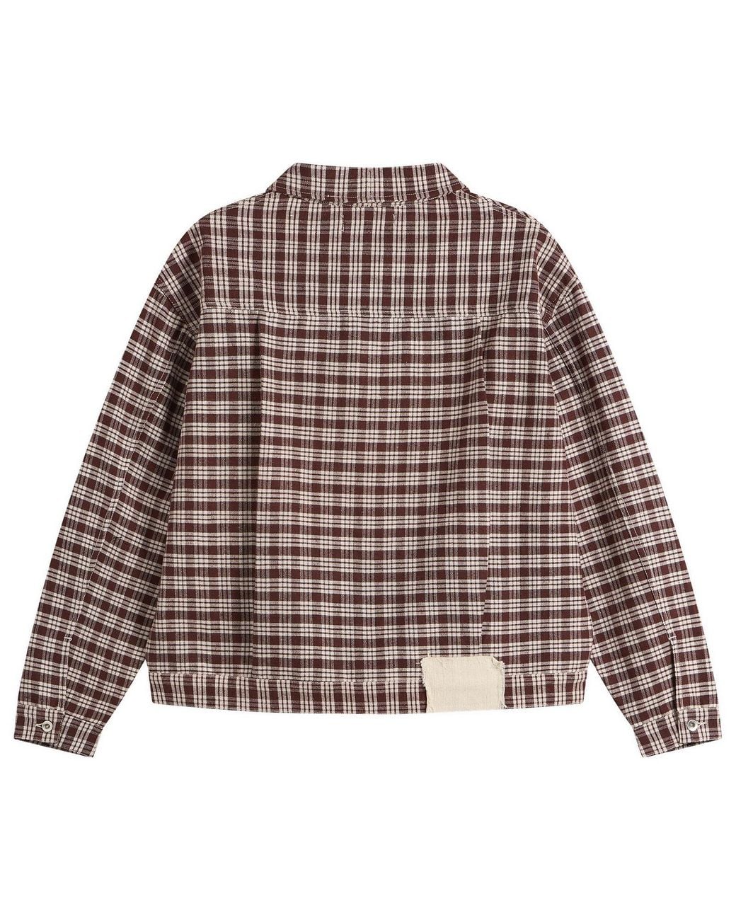 STORY mfg. Brown Check Sundae Jacket