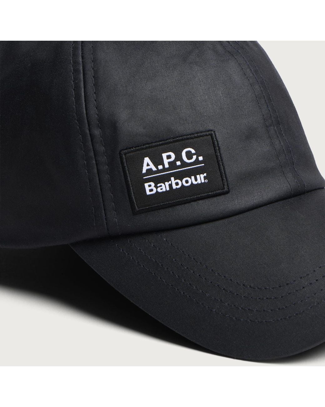Barbour Black X A.P.C. Wax Cap for men