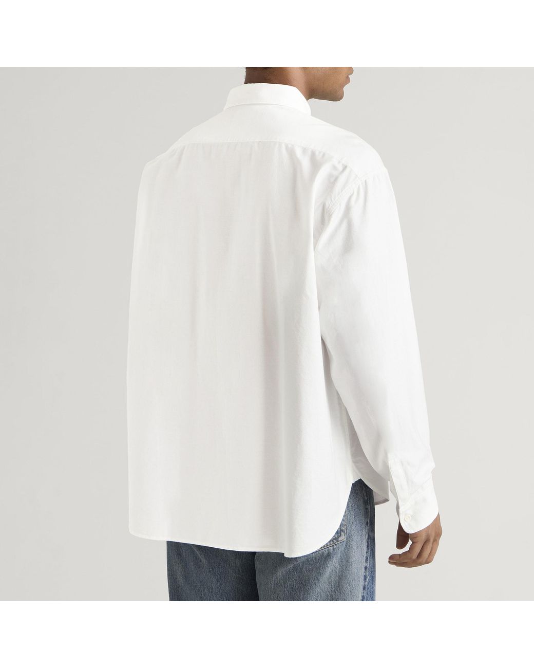 Visvim White Beiler Oxford Shirt for men