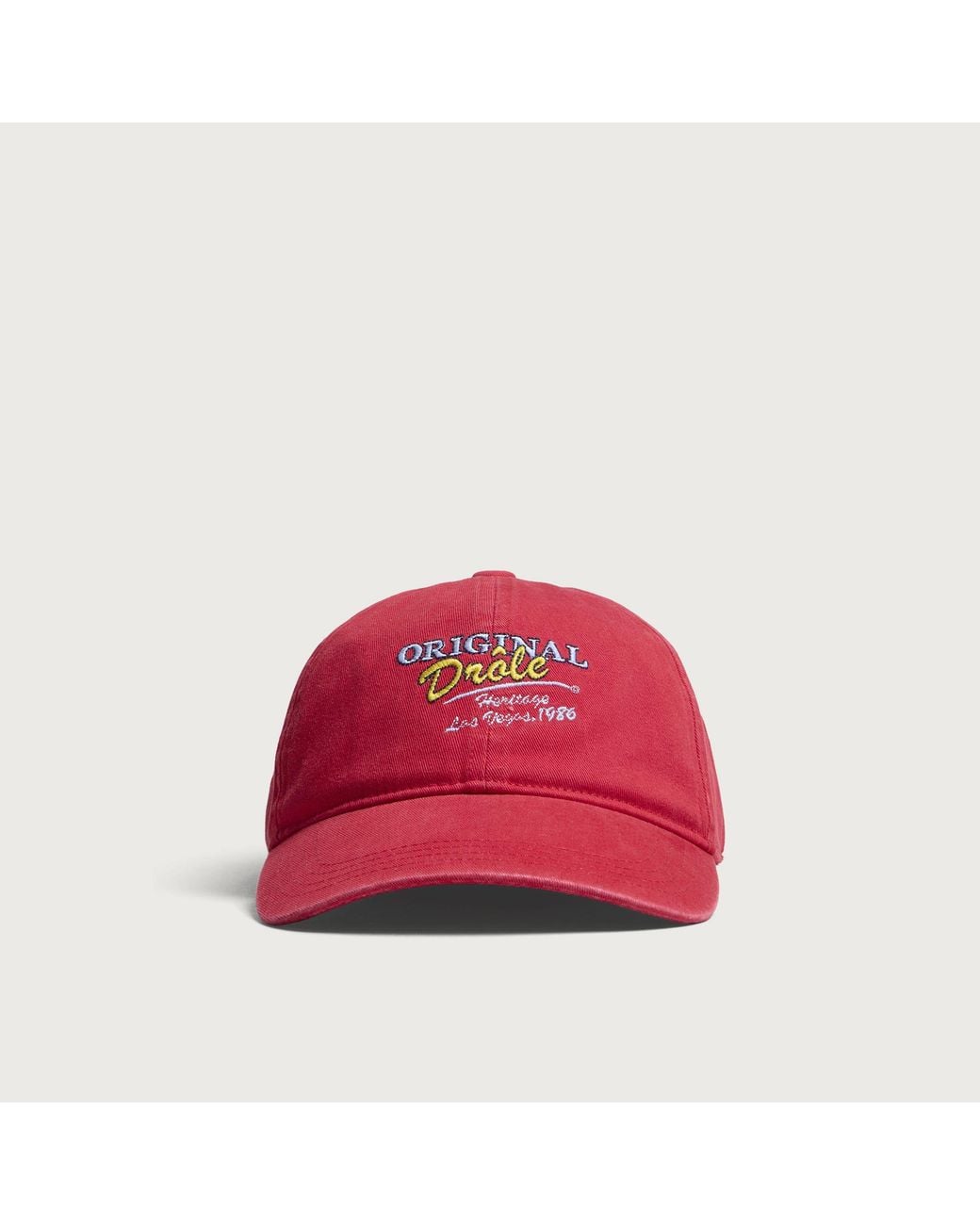 Drole de Monsieur Original Drole Embroidered Cap for men