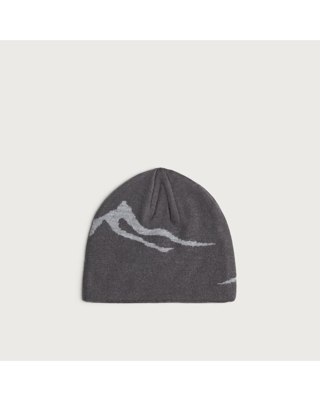 Mellow Clo Gray Everyday Merino Beanie for men