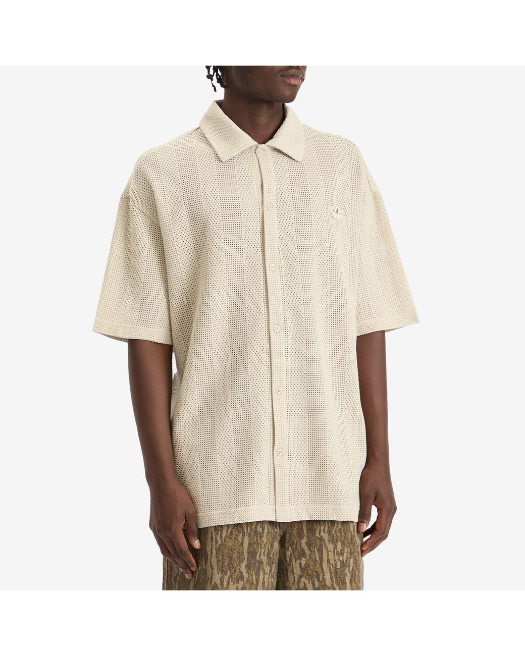 adidas◆Summer Knit◆Shooting◆Long-Sleeve◆Top[送料込] adidas Summer Knit Shooting Long-Sleeve Top in Natural for