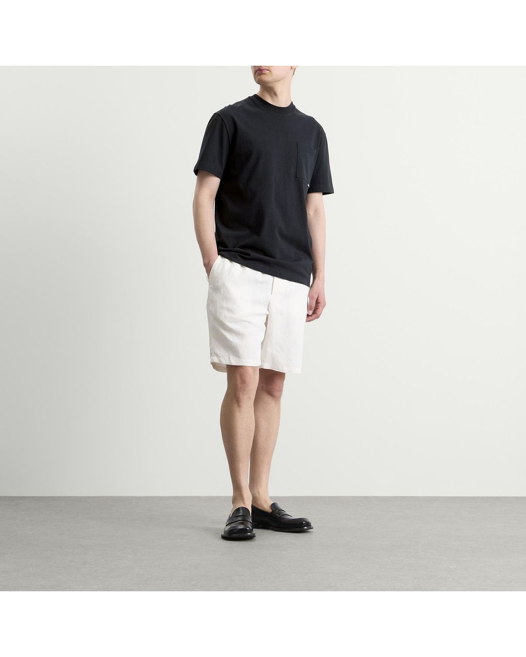 Jil Sander Black Jil Logo T-Shirt for men