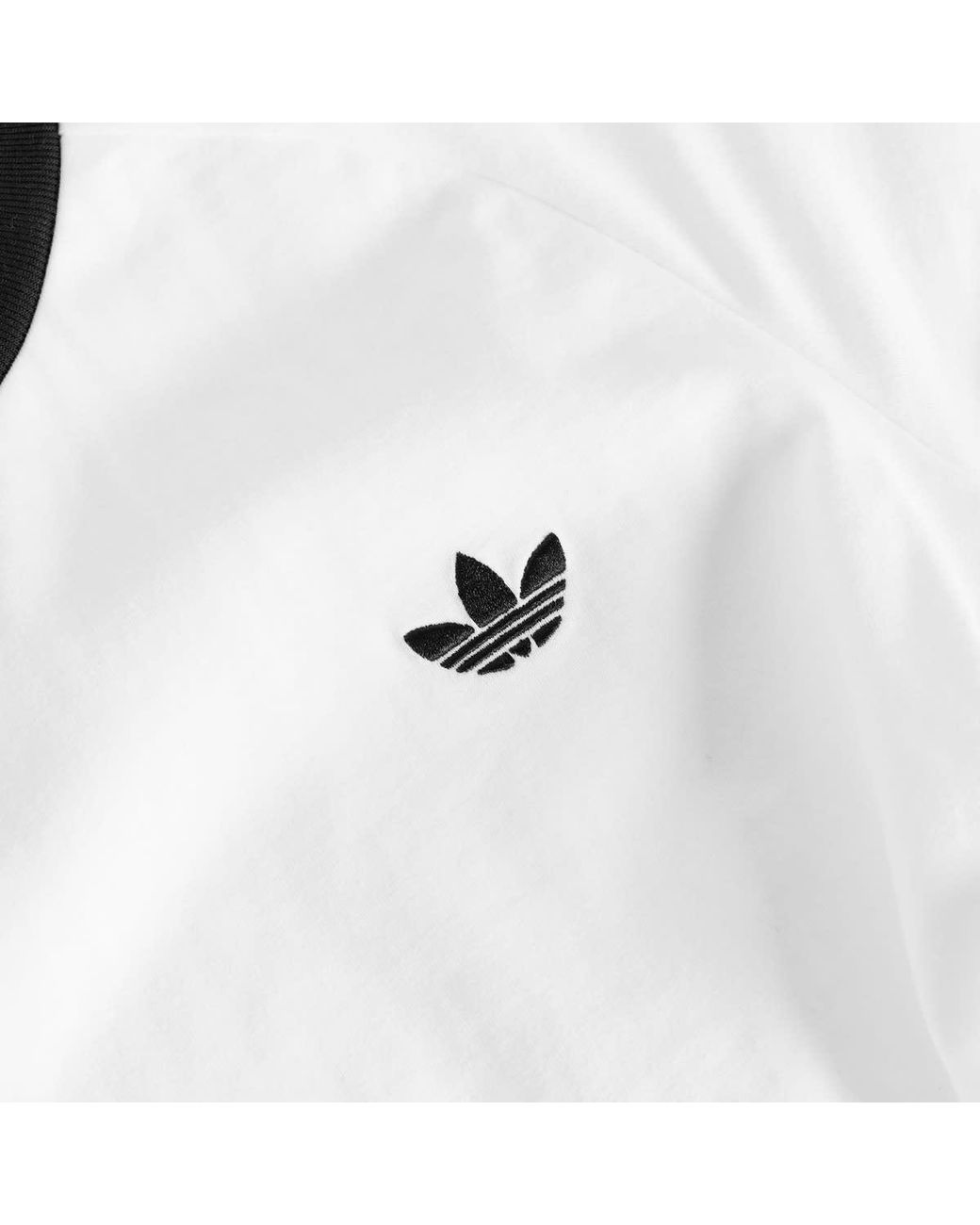 Adidas White X Jennie Layer Crop T-Shirt