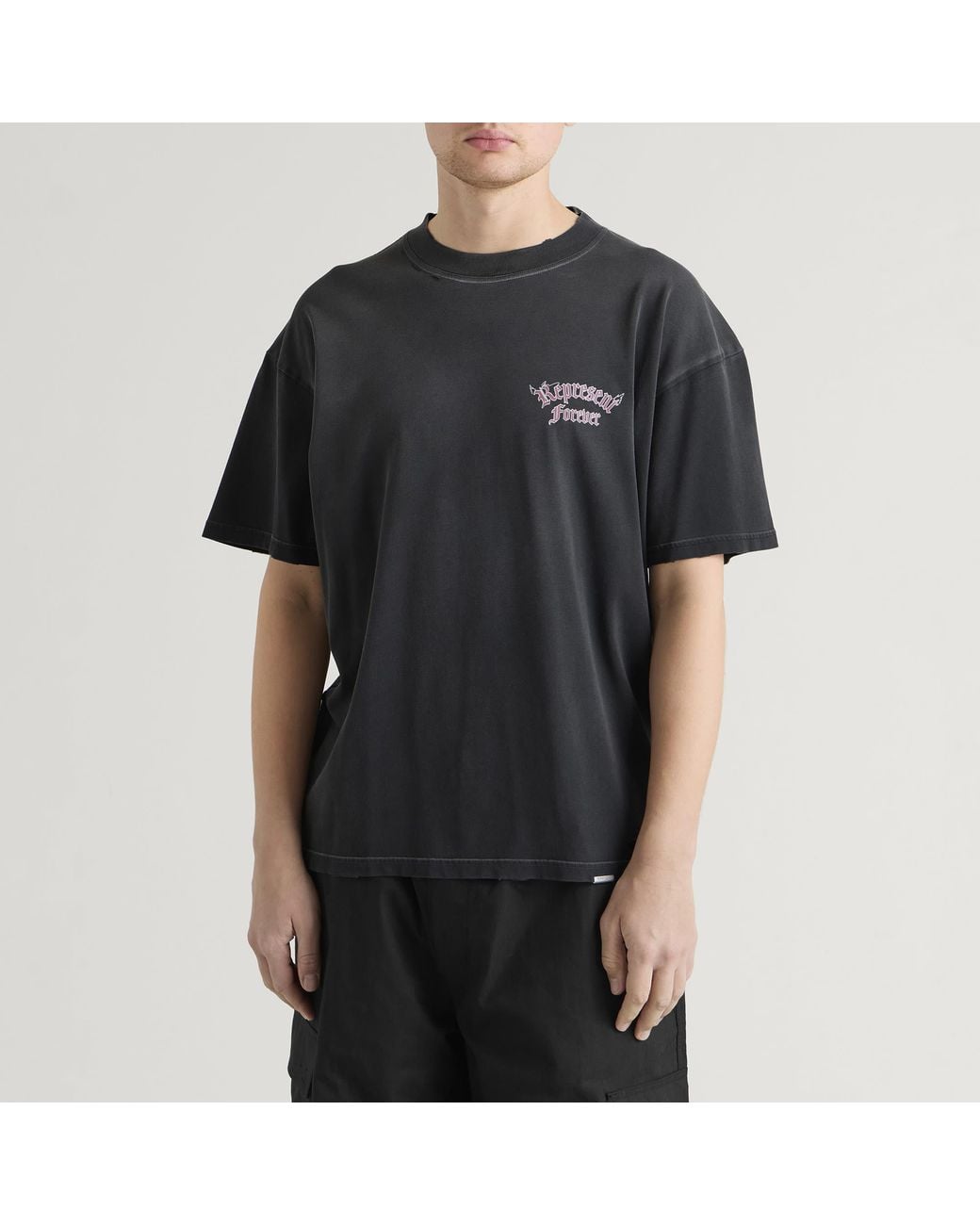 Represent Black Duality T-Shirt for men