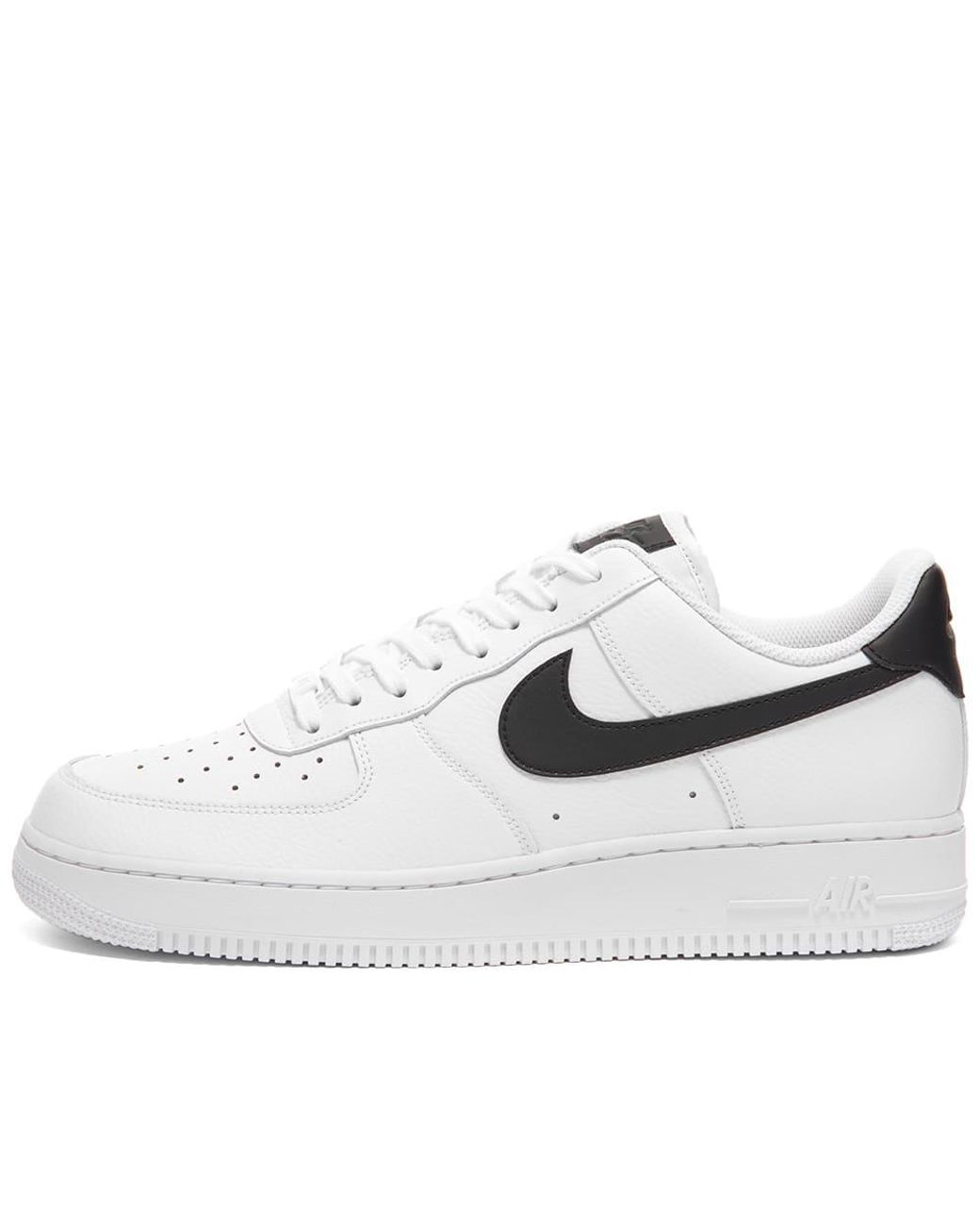 Nike Lace Air Force 1 '07 An20 Sneakers in White/Black (White) - Save 75% -  Lyst