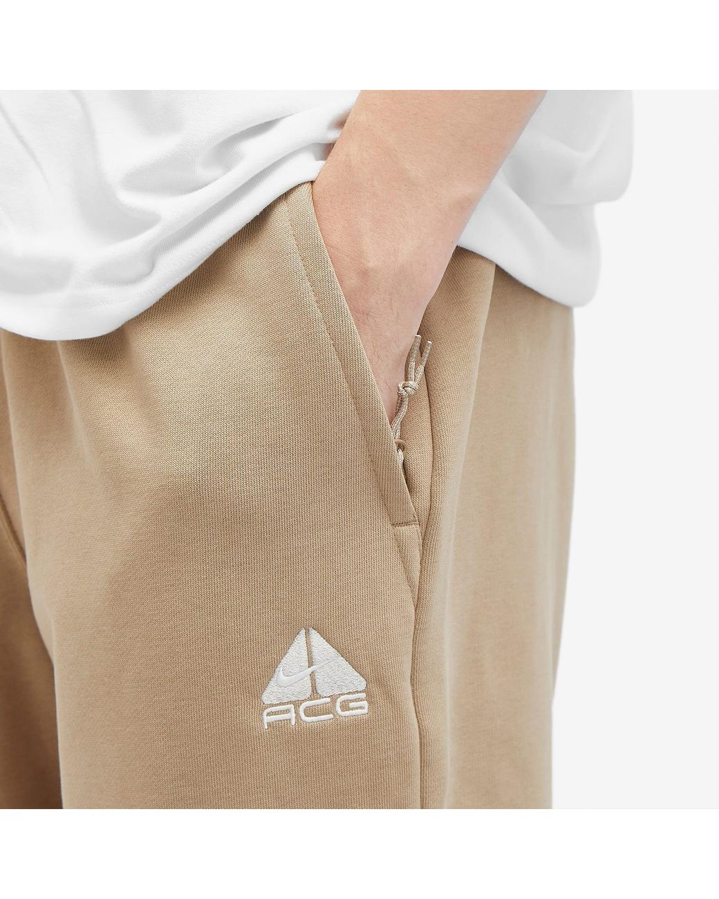Nike Acg Therma Fit Lungs Fleece Pant in Natural for Men Lyst