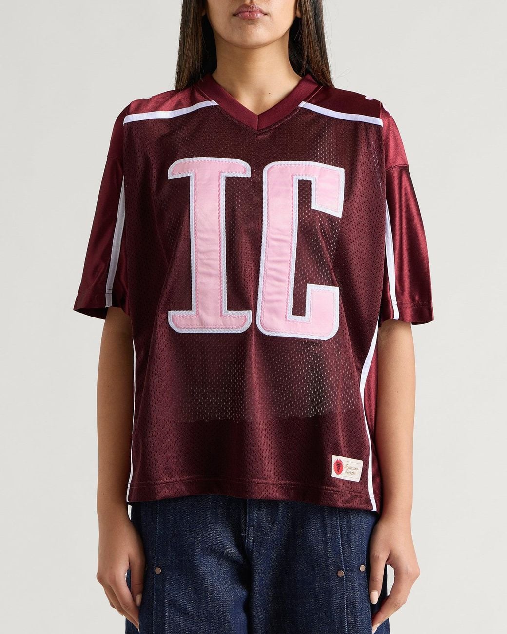ICECREAM Football Jersey T-Shirt in Red | Lyst