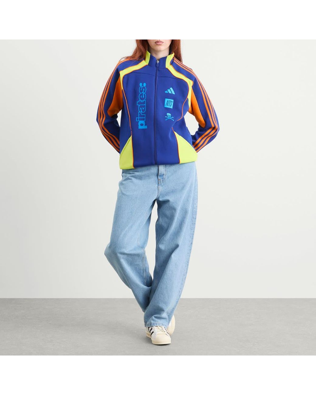 adidas Orlando Pirates Nts Ubp Track Top in Blue | Lyst