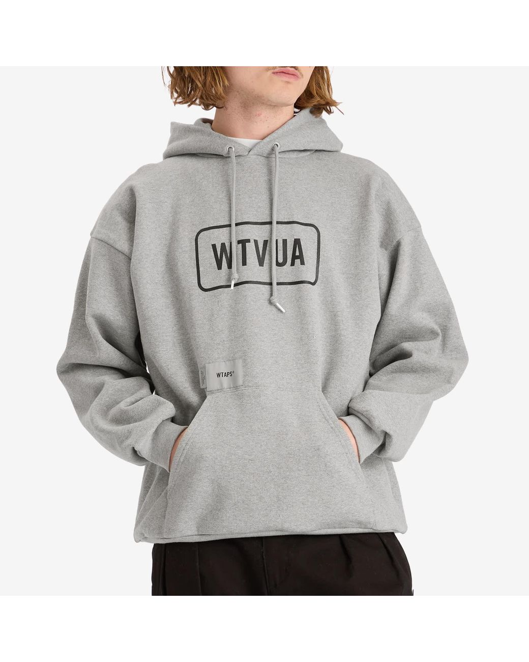 WTAPS Wtvua Hoodie in Gray for Men | Lyst