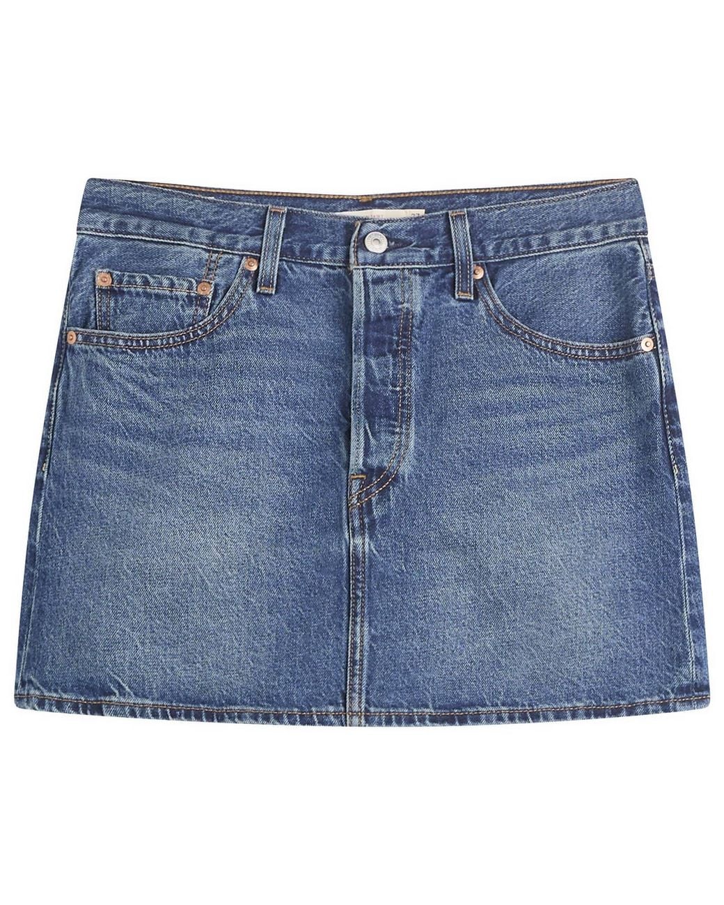 Levi's Icon Skirt in Blue | Lyst