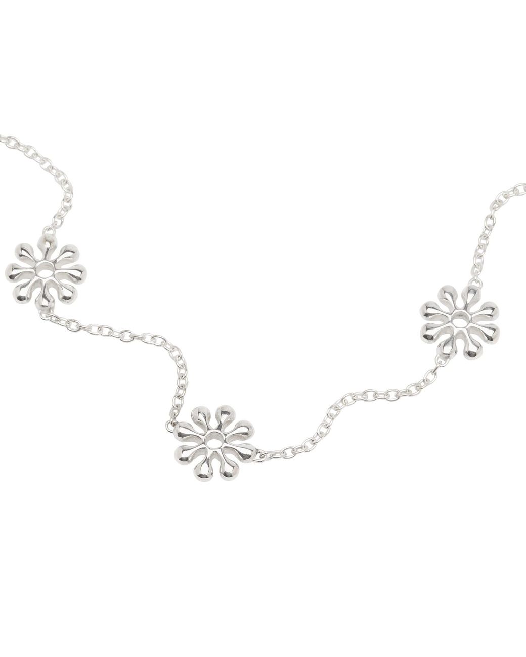 Maple Metallic Orbit Chain Necklace for men