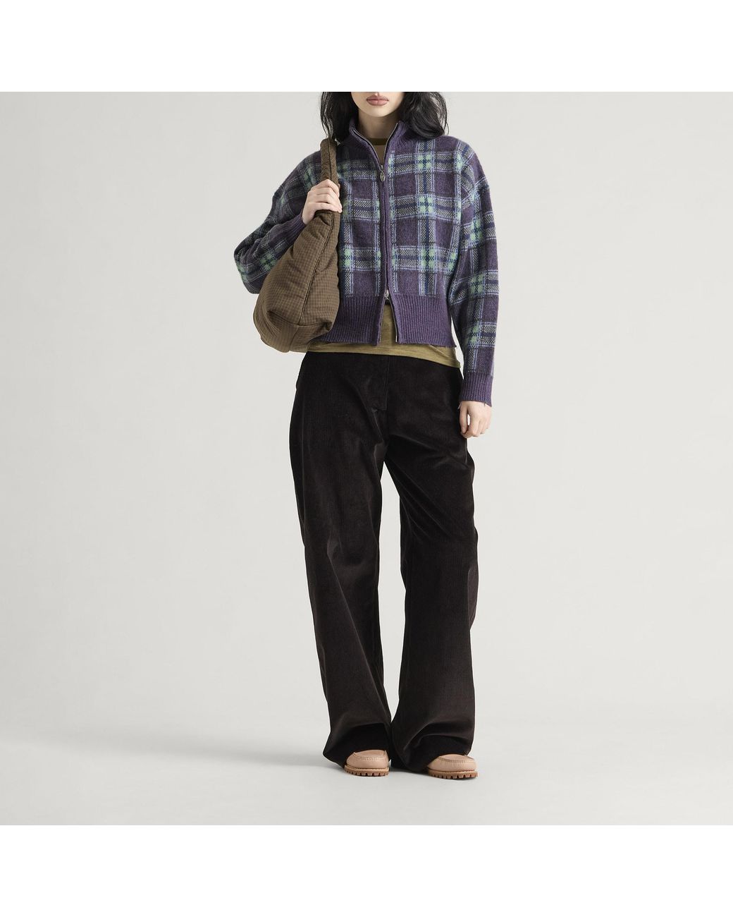 Damson Madder Blue Saffy Cardigan