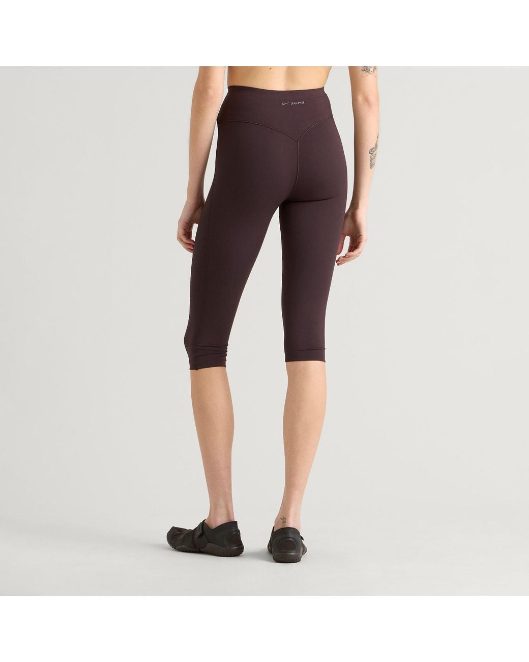 Nike Purple Skims Infinasoft Crop Tights 17 Inch