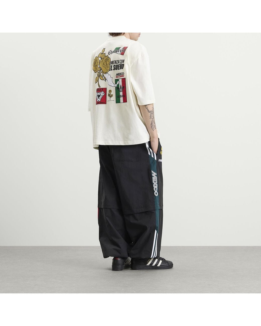 Adidas White X Willy Chavarria Mexico T-Shirt