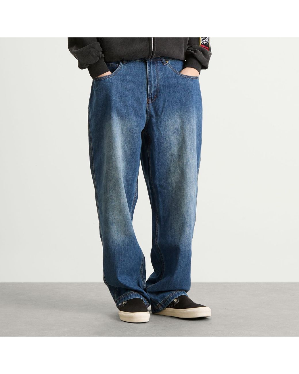 Butter Goods Blue X Peanuts Spike Denim Jeans for men