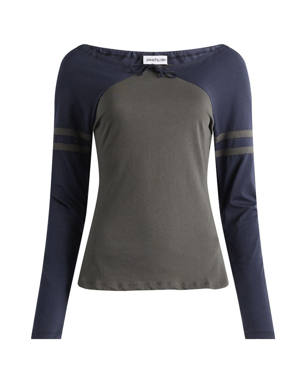 Peachy Den Blue Bebe Long Sleeve