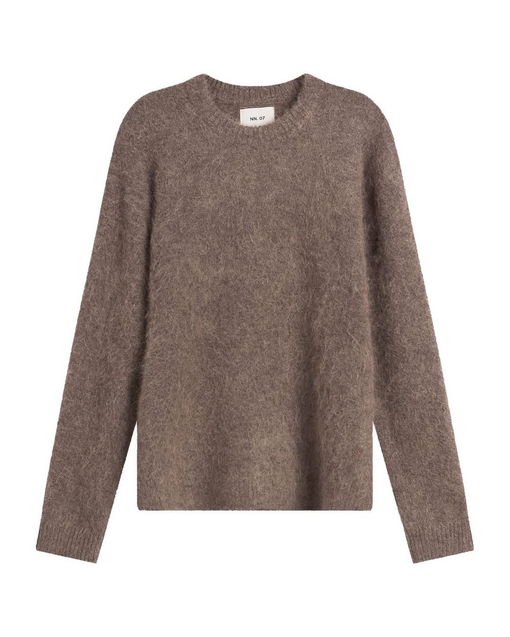 NN07 Russell Alpaca Blend Jumper in Brown for Men | Lyst
