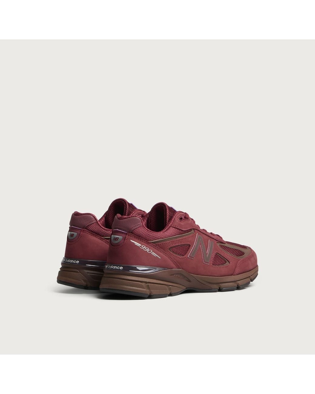 New Balance Red U990Lv4 Made