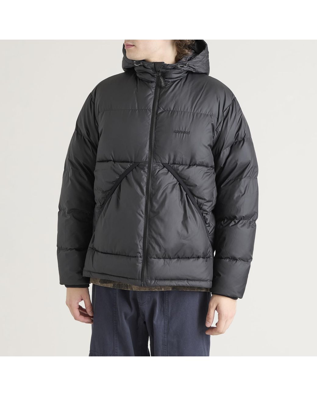 Gramicci Black Coldfront Down Jacket for men