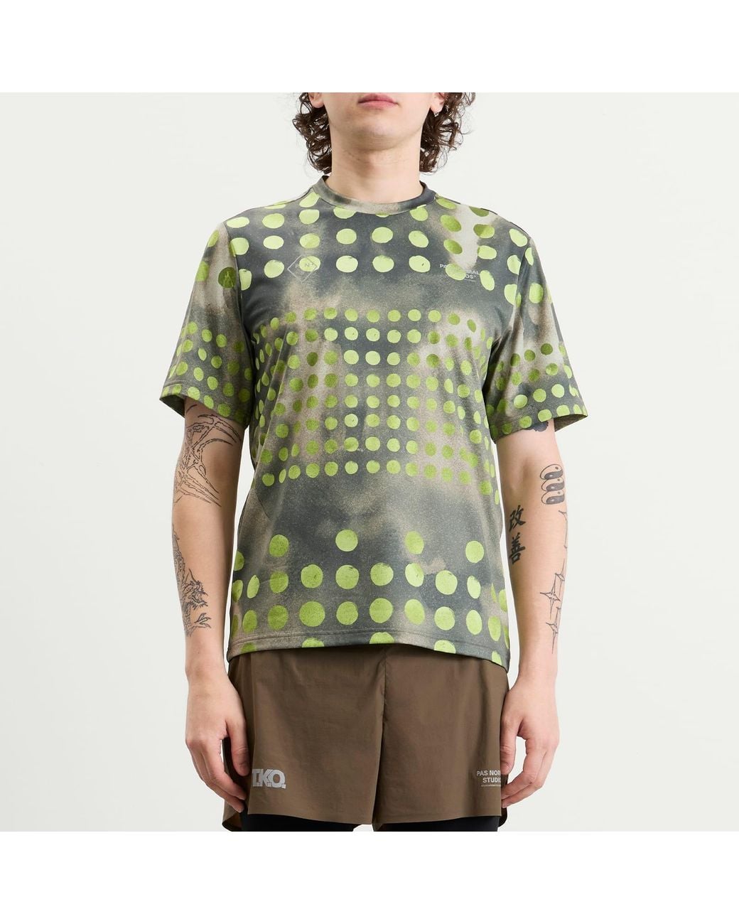 Pas Normal Studios Green T.K.O. Balance T-Shirt for men