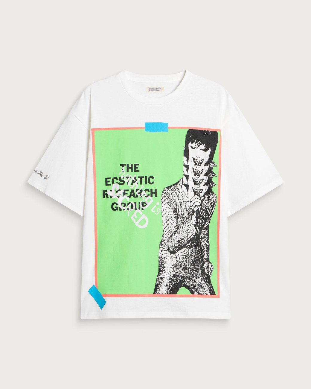 Ecstatic Research Green Group T-Shirt for men