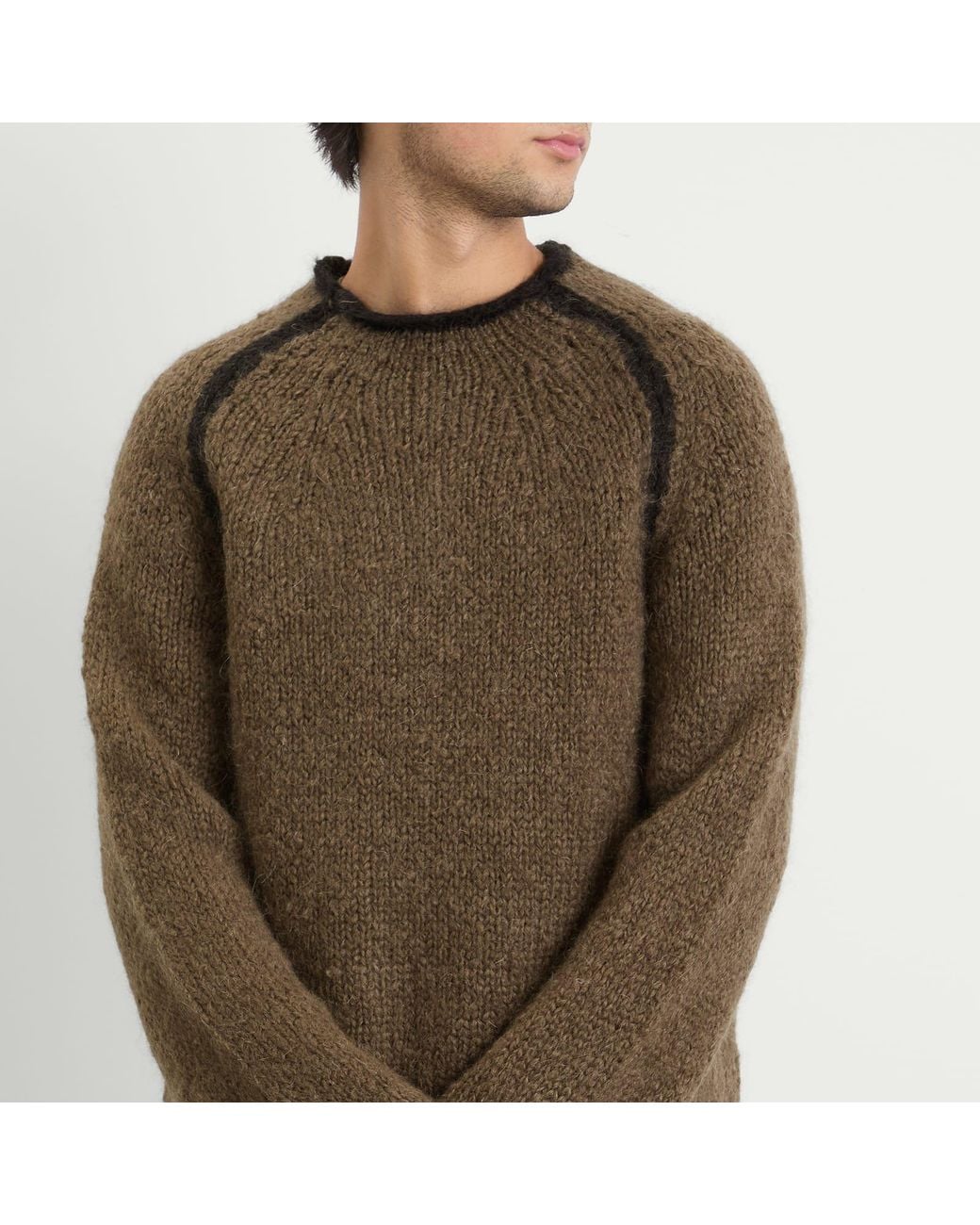 Our Legacy Green Rider Roundneck Jumper for men