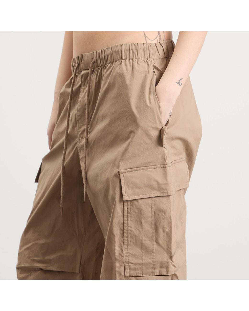 Skims Natural Sateen Cargo Pant