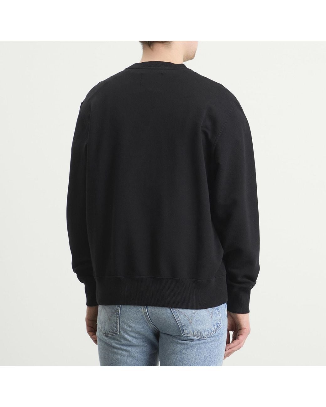 Edwin Black Japanese Sun Sweat for men